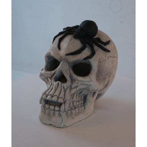 Demon Skull,Suitable For Outdoor Fireplace And Fire Pit, Halloween Decoration - Velora
