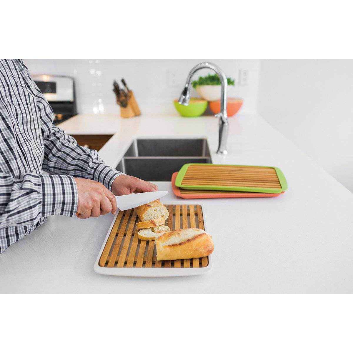 Peterson Housewares Bamboo Serving Tray Canada - Velora Luxury Fashion