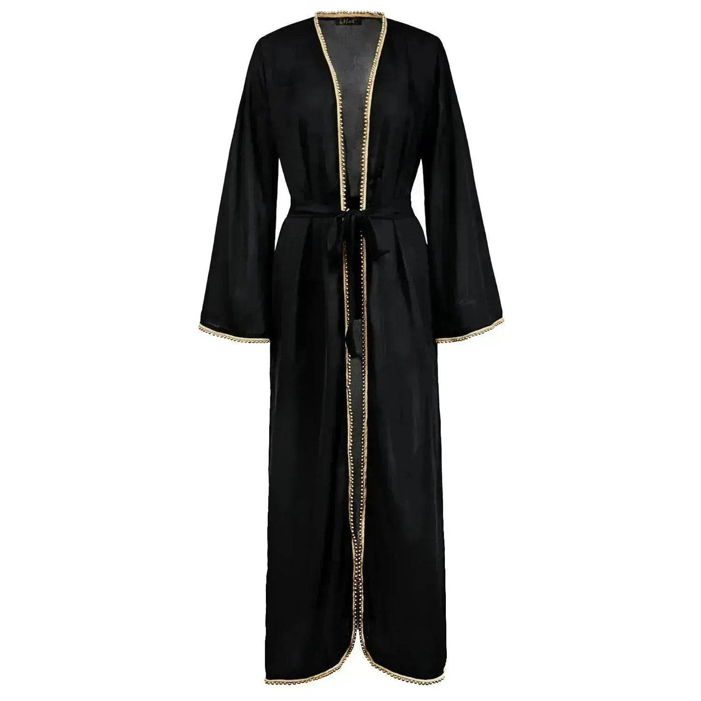 Bandage cardigan robe Arab dress - Velora