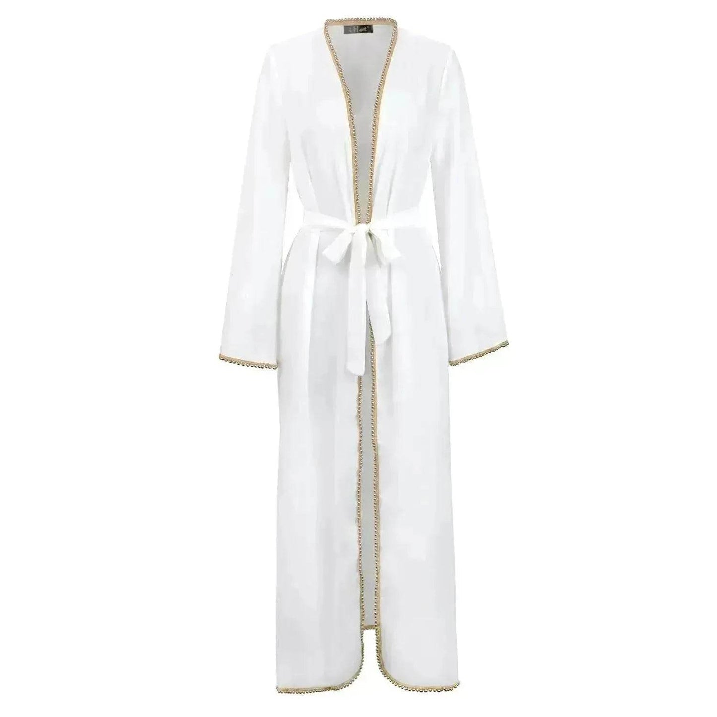 Bandage cardigan robe Arab dress - Velora