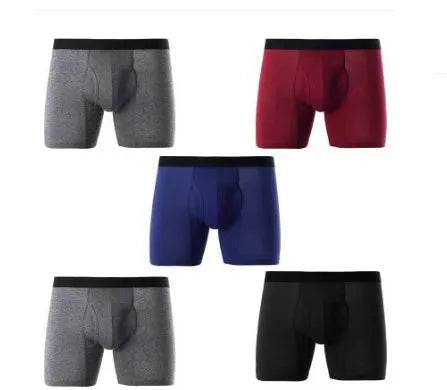 Men's Underwear Cotton Plus Size Men's Boxer Briefs - Velora