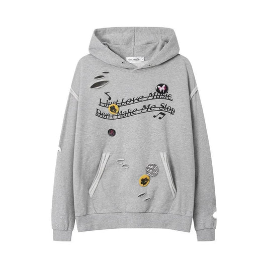 Fall Street fashion Hoodie sweatshirt Pullover unisex - Velora