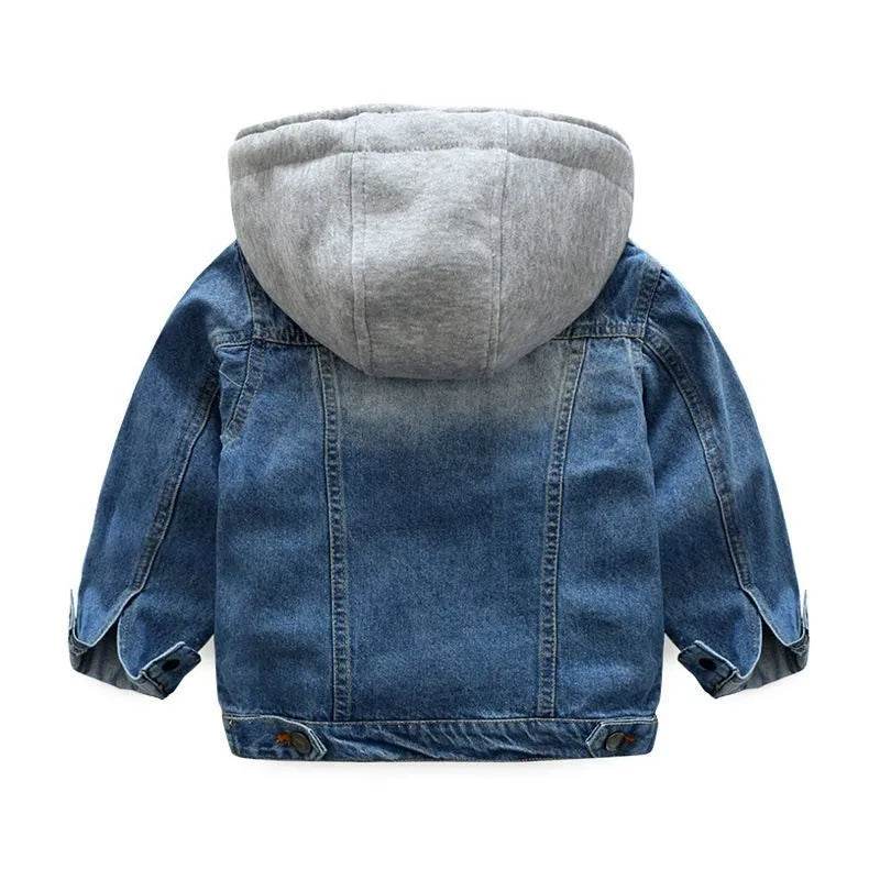 Boys And Children Washed Soft Denim Jacket - Velora