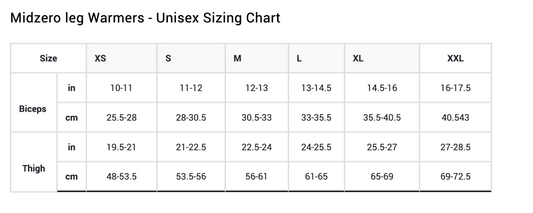Sugoi MidZereo Thermal Leg Warmer - Velora