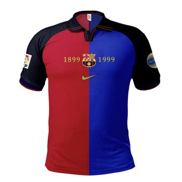 PAP Products Barcelona 1999 Retro Jersey Barcelona Jersey Barca Jersey FC Barcelona Jersey Men Retro Soccer Jersey Soccer Jerseys (as1 Alpha l Regular Regular)