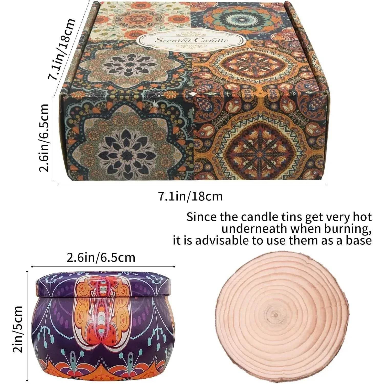 Abrief Scented Candles Gift Set - Velora