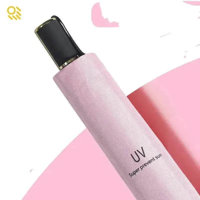 Black Gum Sunscreen Anti Ultraviolet Umbrella Advertising Umbrella Daisy Umbrella Umbrella Girl - Velora