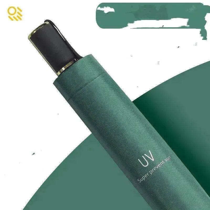 Black Gum Sunscreen Anti Ultraviolet Umbrella Advertising Umbrella Daisy Umbrella Umbrella Girl - Velora