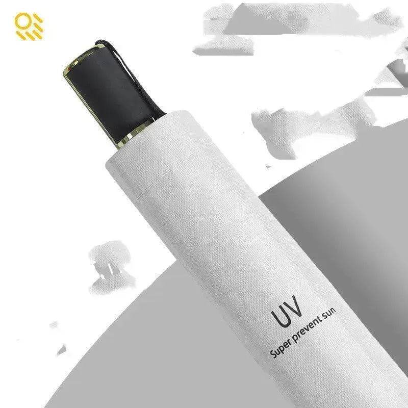 Black Gum Sunscreen Anti Ultraviolet Umbrella Advertising Umbrella Daisy Umbrella Umbrella Girl - Velora