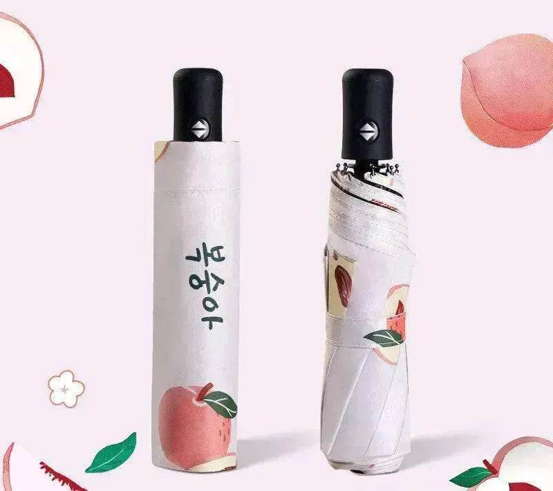 Black Gum Sunscreen Anti Ultraviolet Umbrella Advertising Umbrella Daisy Umbrella Umbrella Girl - Velora