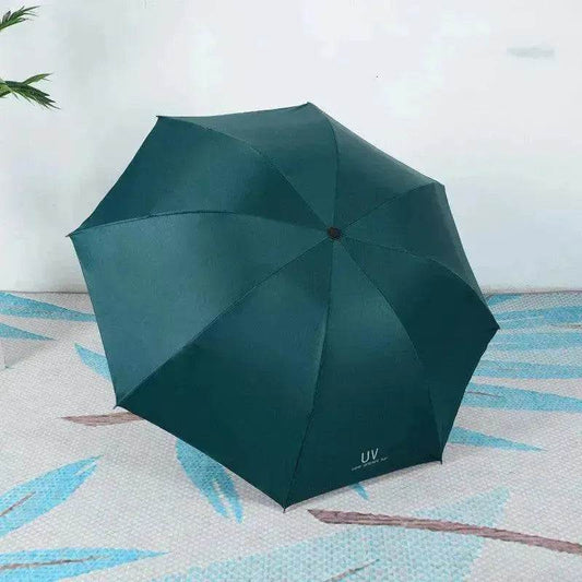 Black Gum Sunscreen Anti Ultraviolet Umbrella Advertising Umbrella Daisy Umbrella Umbrella Girl - Velora