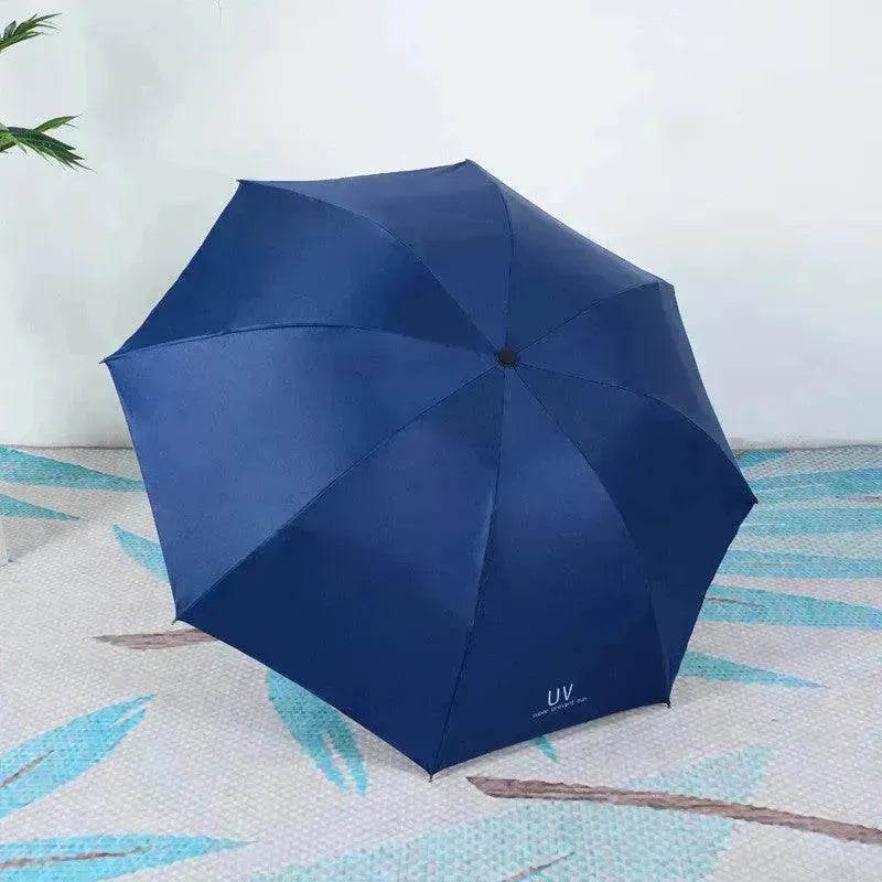 Black Gum Sunscreen Anti Ultraviolet Umbrella Advertising Umbrella Daisy Umbrella Umbrella Girl - Velora