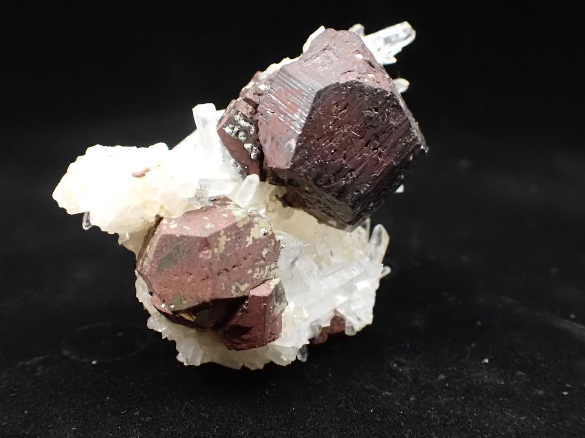 Black Pyrite & Quartz – Fengjiashan Mine (2.5in., 101g)