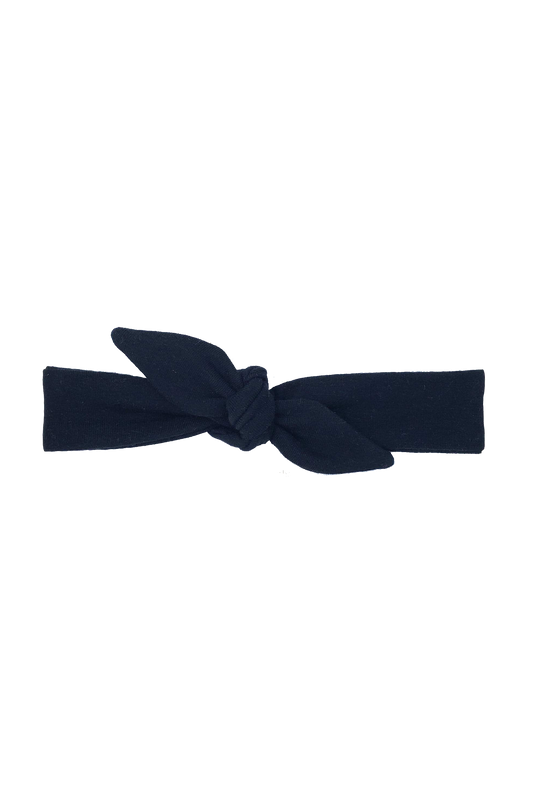 Topknot Headwrap | Black - Velora