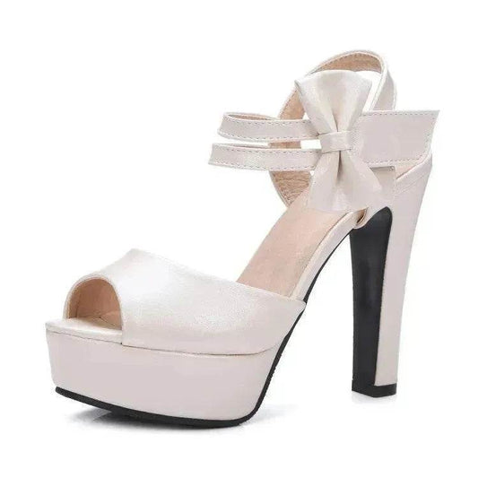 Block Heel Super High Heel Sandals - Velora
