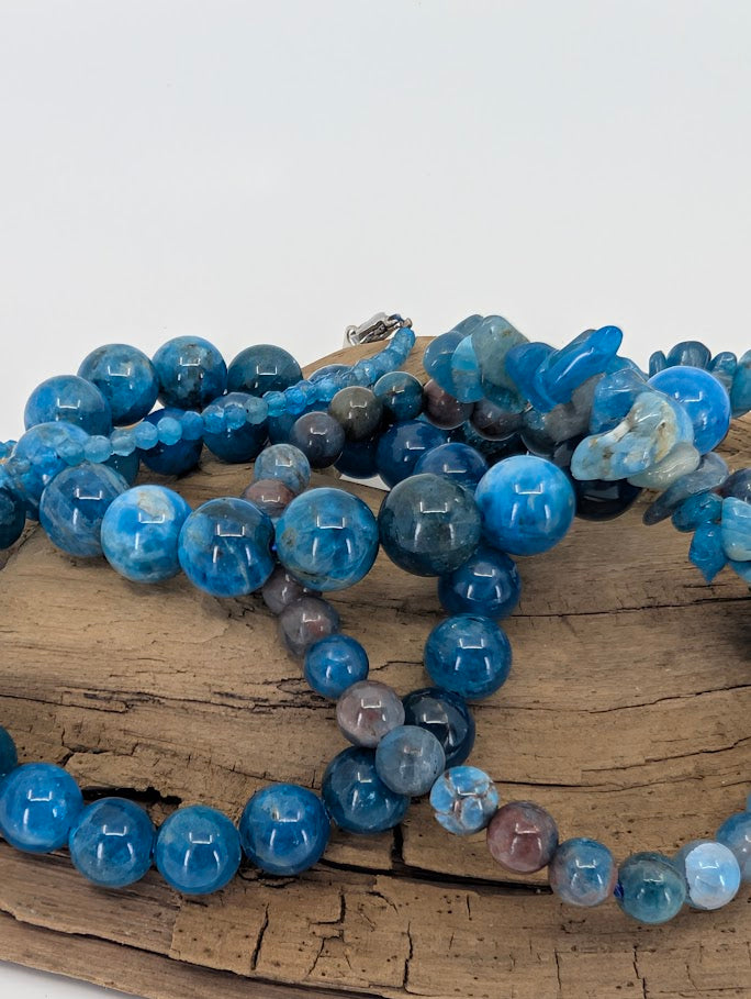 Blue Apatite Bracelets