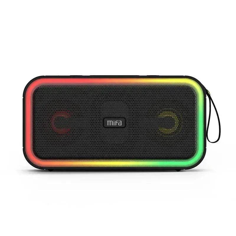 Bluetooth Speaker With Colored Lights, Dual Speakers, Household Ultra-large Volume - Velora
