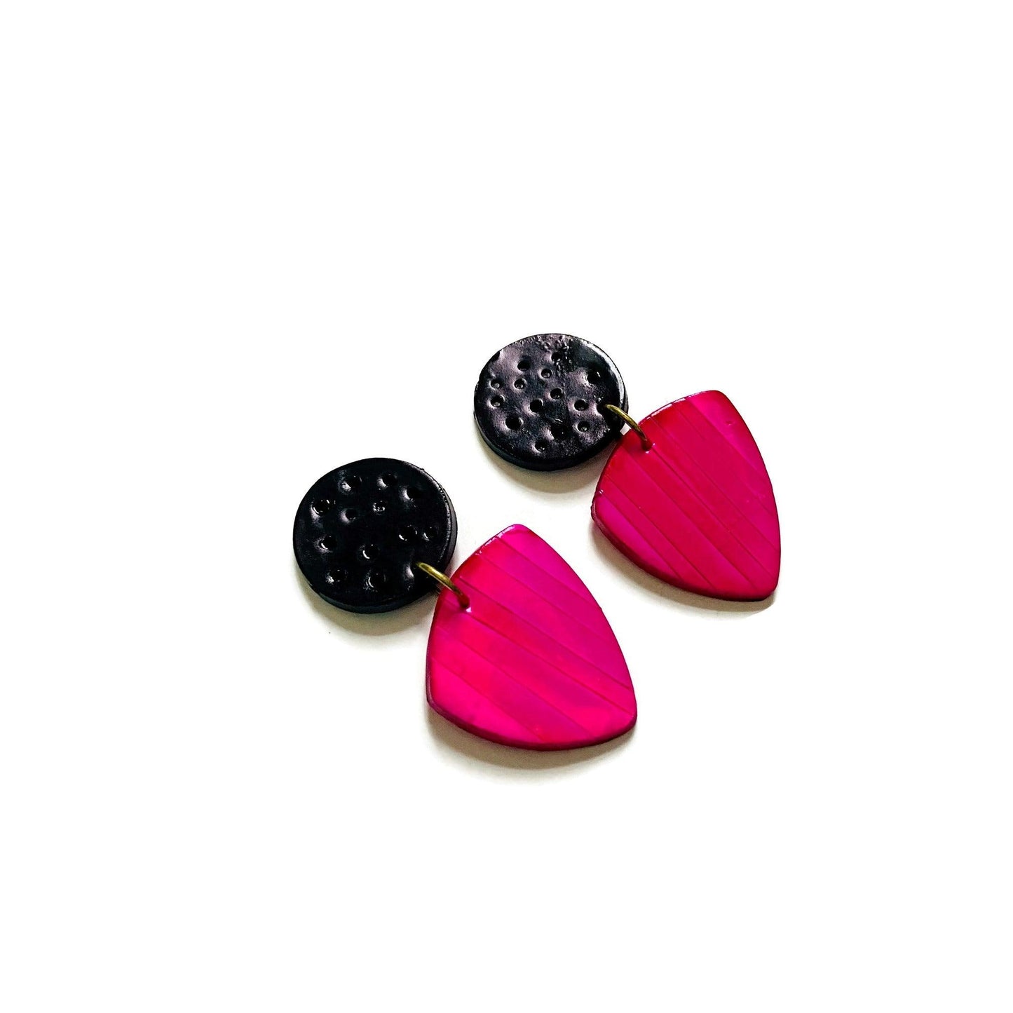 Bohemian Statement Necklace in Fuchsia, Yellow & Black - Velora Luxury Fashion