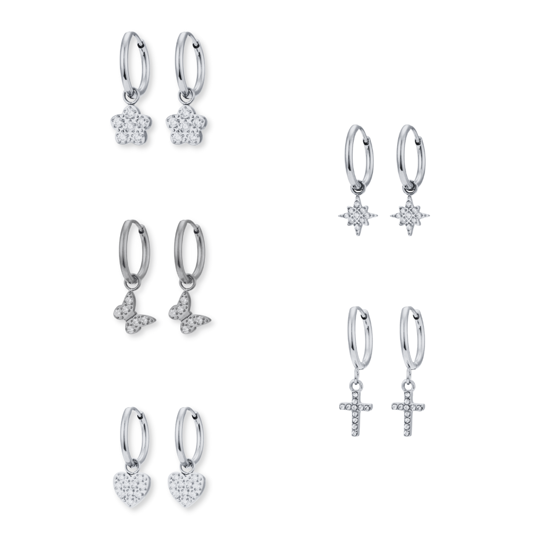 Sparkling Huggies Earrings