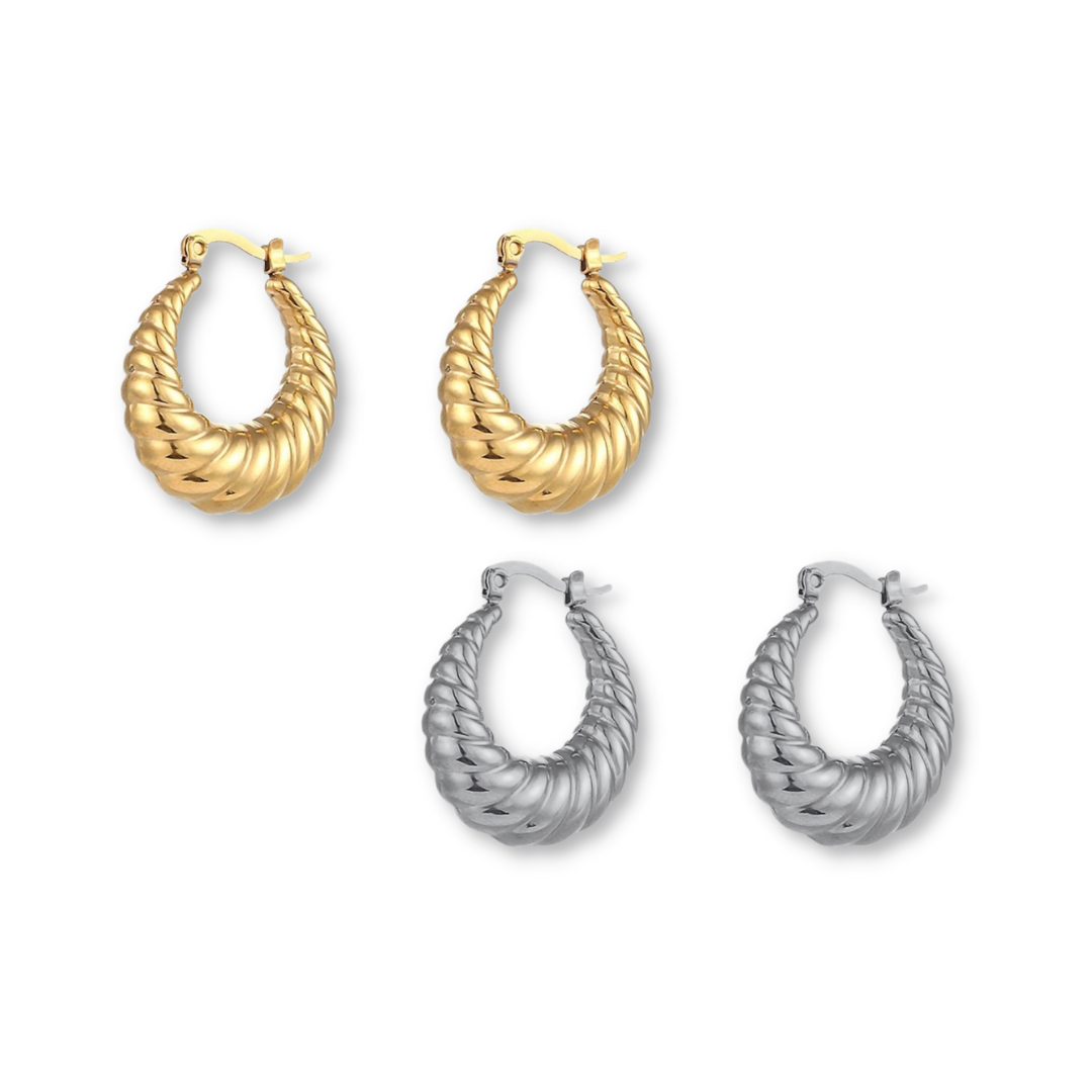 Twisted Mind Earrings - Velora