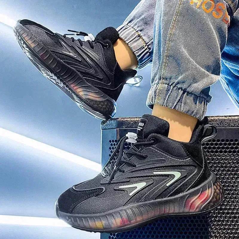 Boys Sports Daddy Trendy Shoes In The Big Kids Campus - Velora