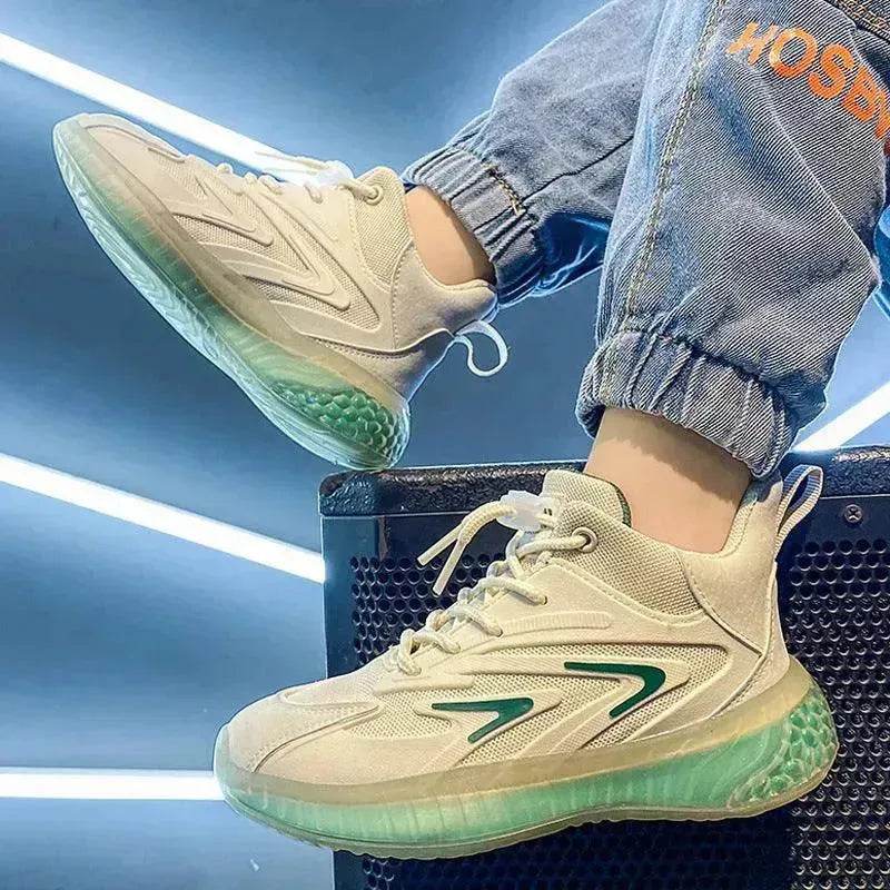 Boys Sports Daddy Trendy Shoes In The Big Kids Campus - Velora