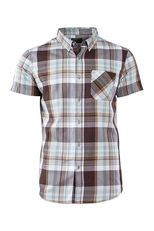 United By Blue Mens Washington Plaid Shirts - Velora