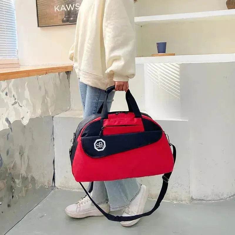 Breathable Waterproof Multifunction Bag New Shoulder Zipper Travel Luggage Bag suitable for Workout, Exercise Fitness Gym and Travel. - Velora