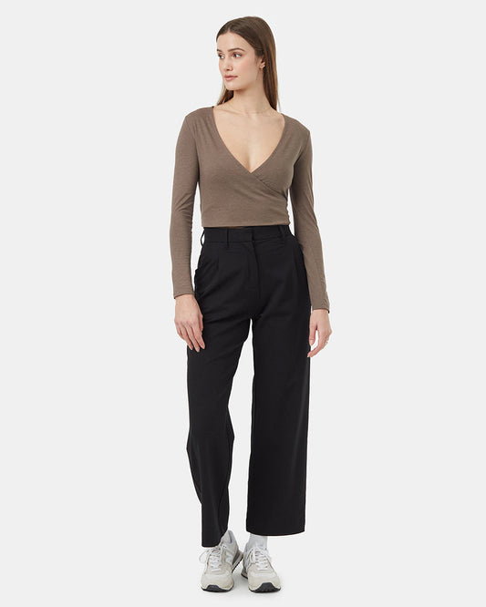 TreeBlend Wrap Top