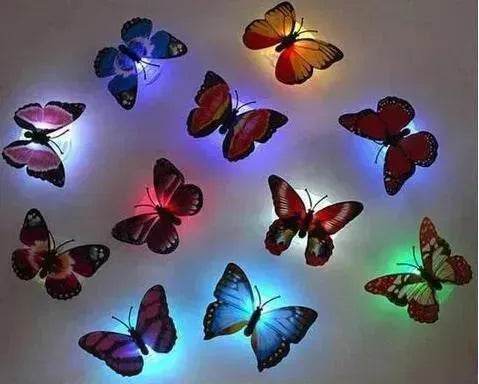Butterfly led night light x12 - Velora