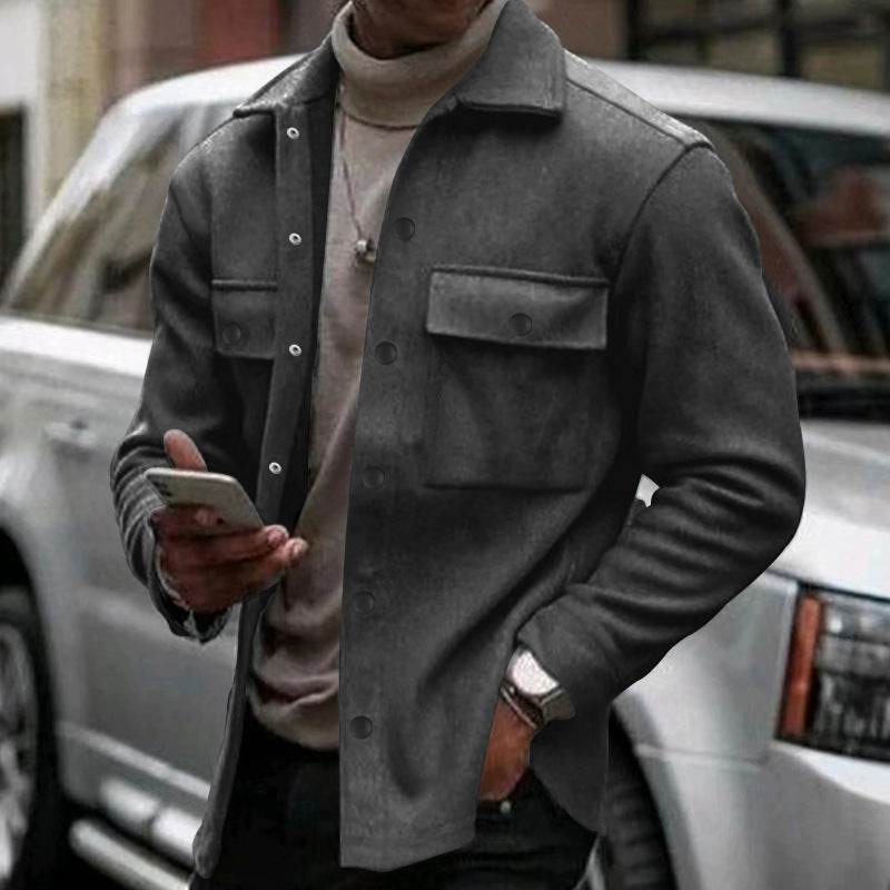 Men's Casual And Fashionable Slim Fit Jacket - Velora