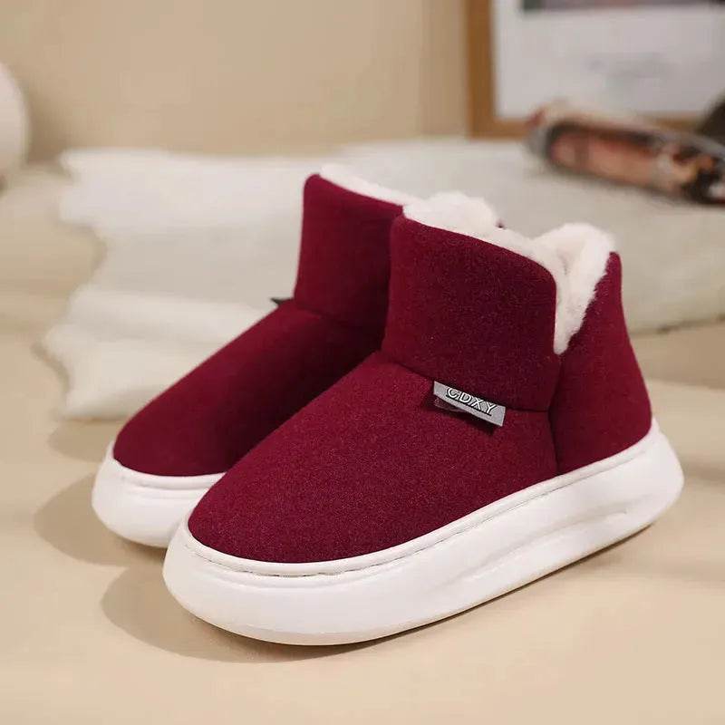 Winter Cotton Slippers Thick Casual Thick - Velora