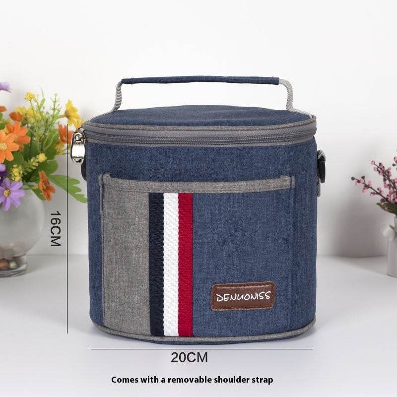 Women Fashion Thermal Insulated Denim Work Lunch Bag - Velora