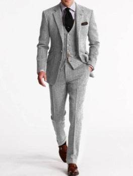 Men's Slim Fit Business Banquet Suit - Velora