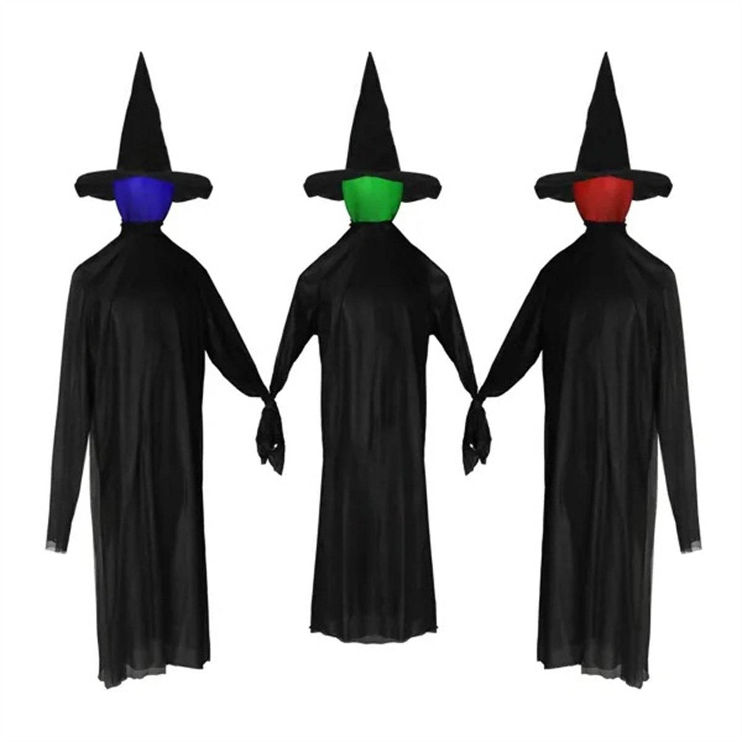 Halloween Black Witches With Change Colors - Velora