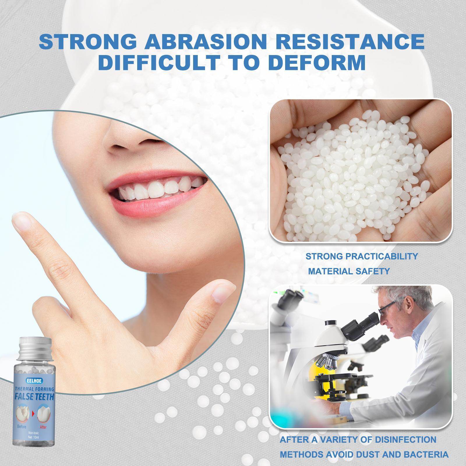 Easy-to-use Tooth Shaping Glue Video Beauty Denture Correction Temporary Filling - Velora