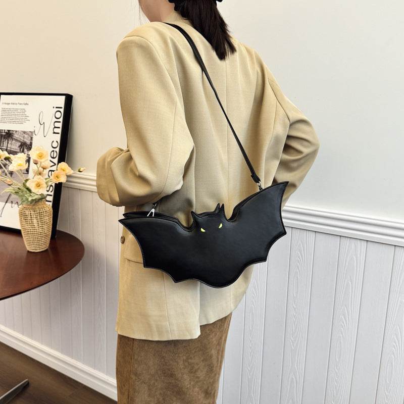Halloween Bat Bag Shoulder Messenger Bag - Velora