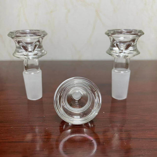 Hookah Smoke Pipe Accessories 14MM Plug Glass Bucket - Velora