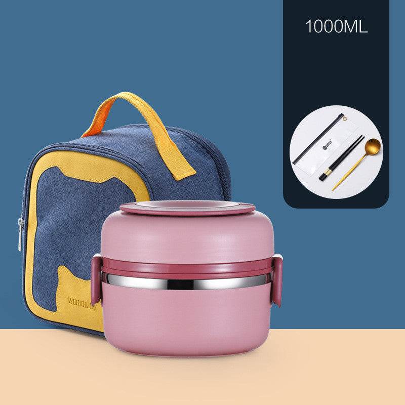304 Stainless Steel Multi-layer Thermal insulated lunch container - Velora