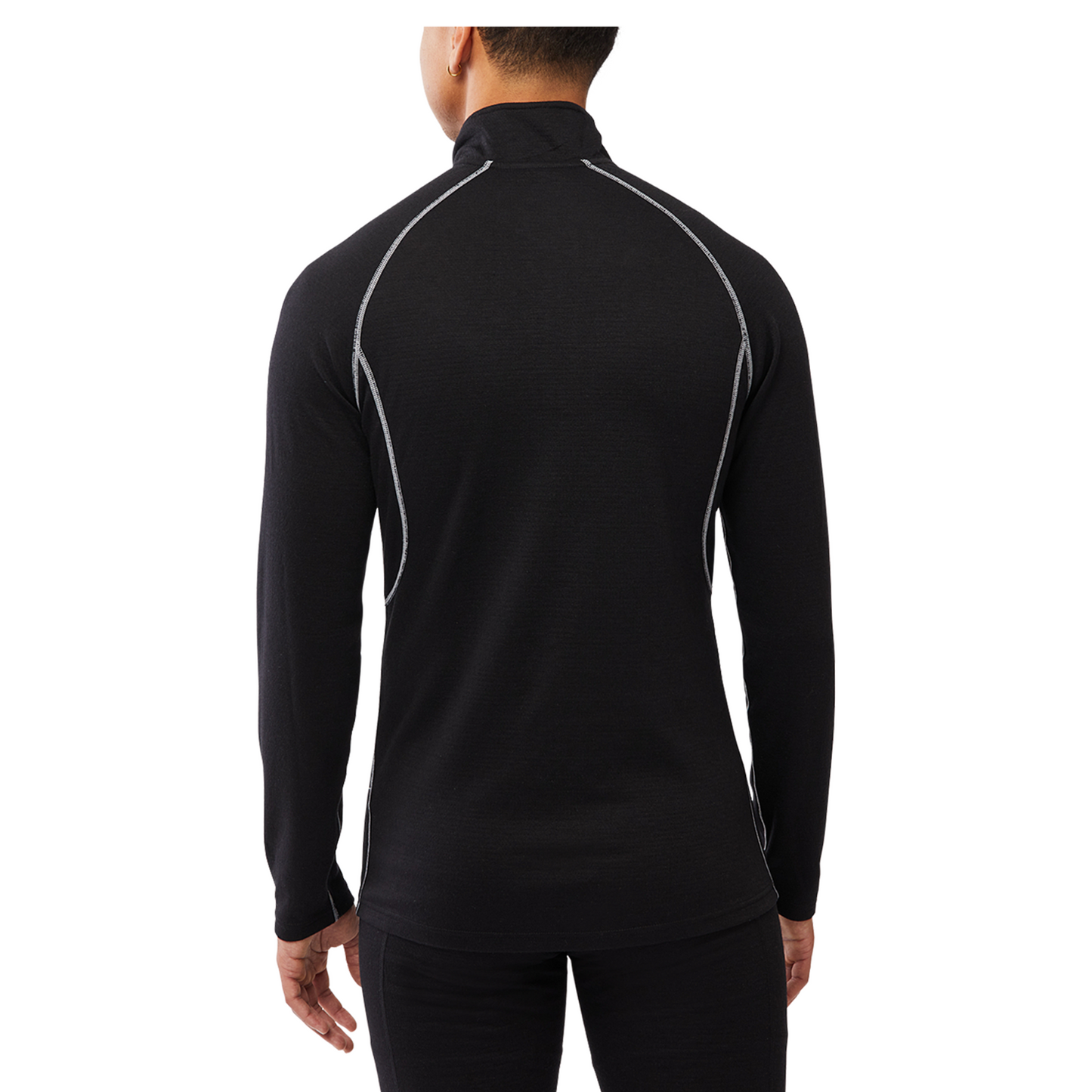 Kombi Men's B2 Merino Blend Zip Top 190g Mid-weight Base Layers Size 2XL - Velora