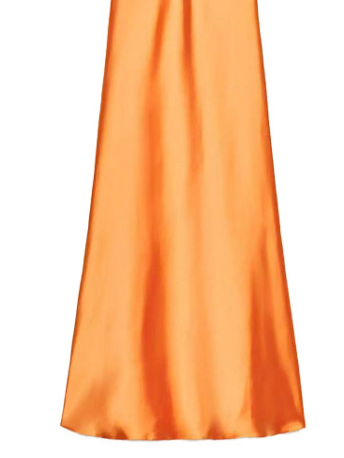 Satin V-Neck Cami Dress - Velora