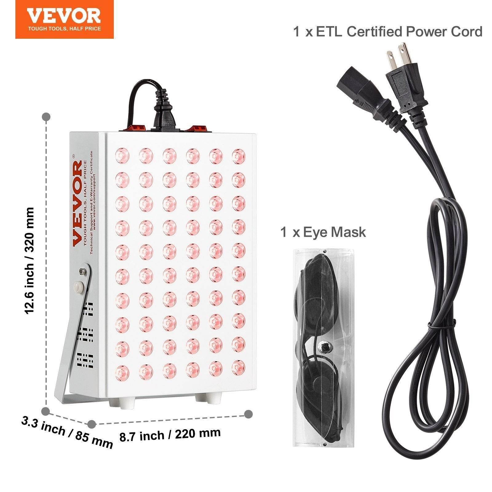 3 modes Light Therapy Lamp Infrared LED Light Yoga Therapy Light - Velora