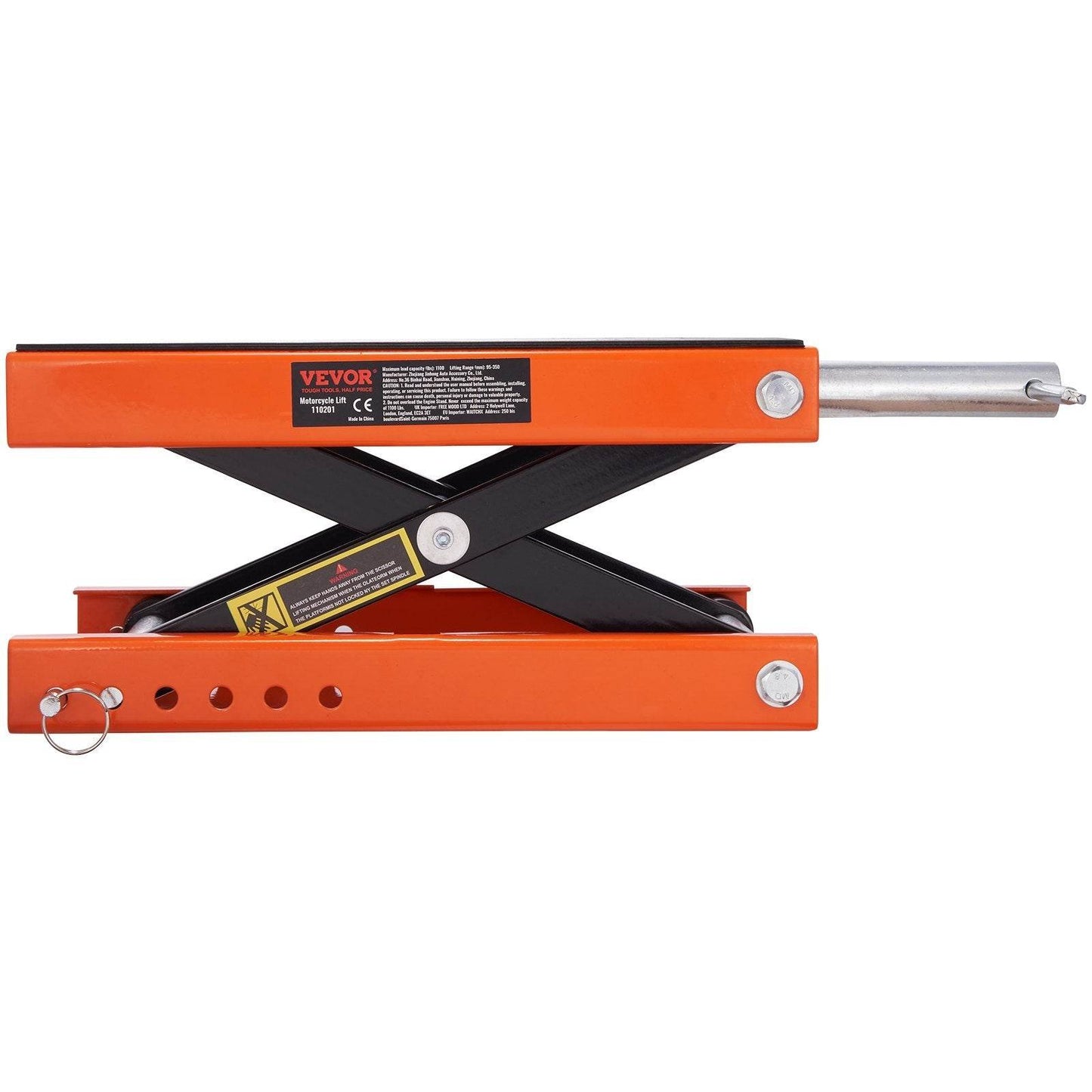 VEVOR Motorcycle Lift Scissors Lift Jack Center Hoist Crank Stand - Velora