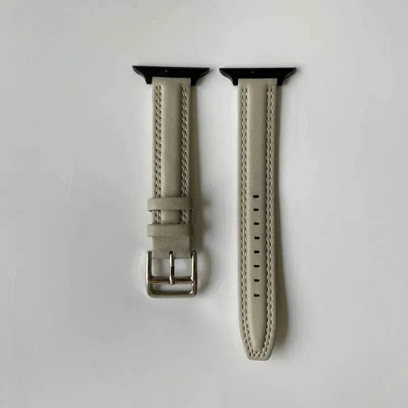 Replaceable Genuine Leather Watch Band Strap for iwatch - Velora