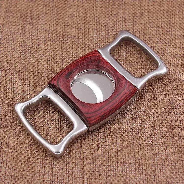 Stainless Steel Cutter - Thickened Wood Inlaid - Velora