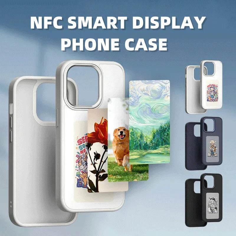 Smart Ink Screen Couple Phone Case NFC Sensor Projection Screen - Velora