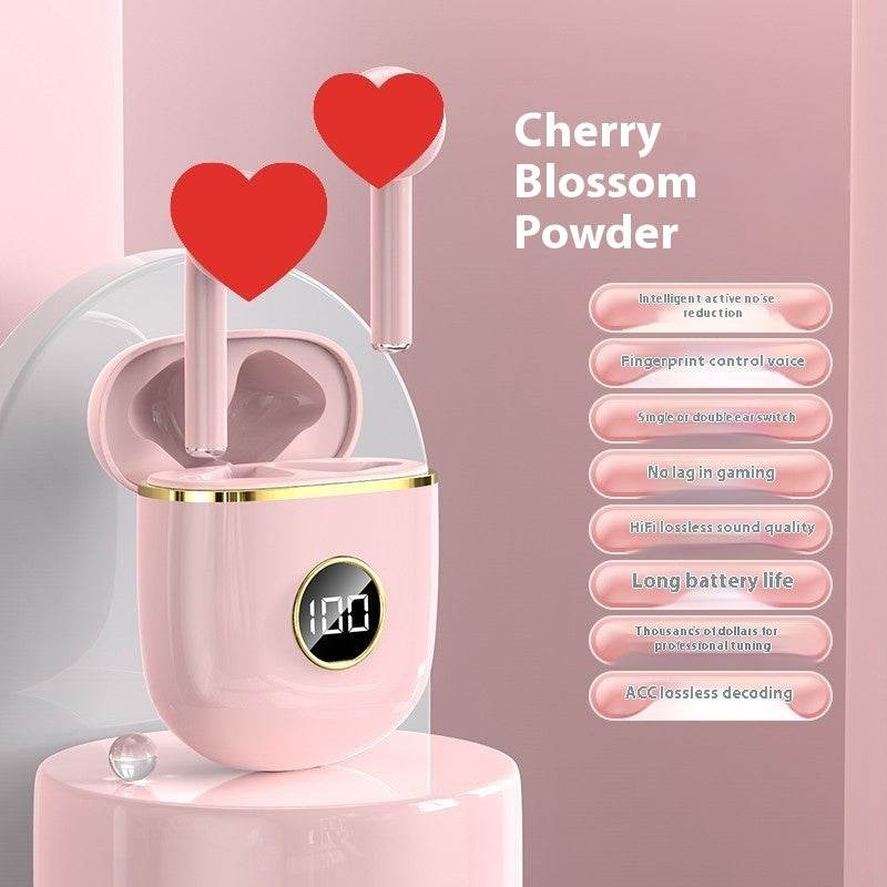 Wireless Bluetooth earphone Noise-canceling Wireless earbuds Low Latency High Sound Quality