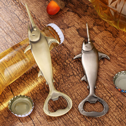 Creative Swordfish Handle Metal Beer Bottle Openers Kitchen Bar Accessories Tools Beer Gifts Beer Openors Kitchen Gadgets - Velora