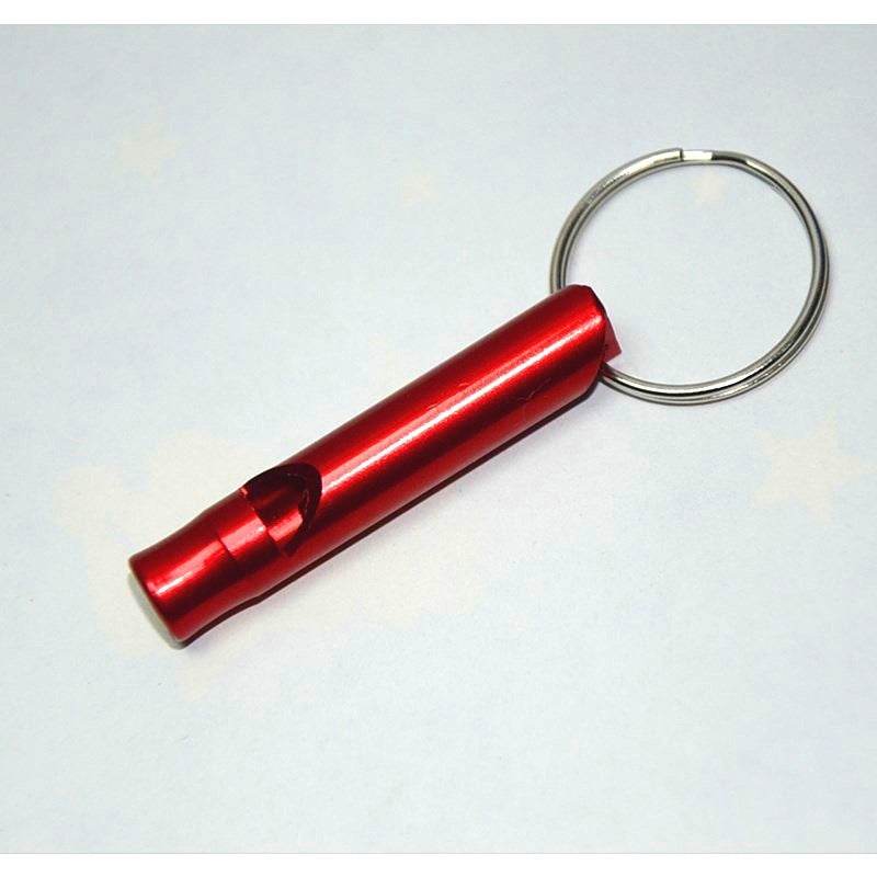 Outdoor Portable And Simple Aluminum Alloy Rescuing Whistle - Velora