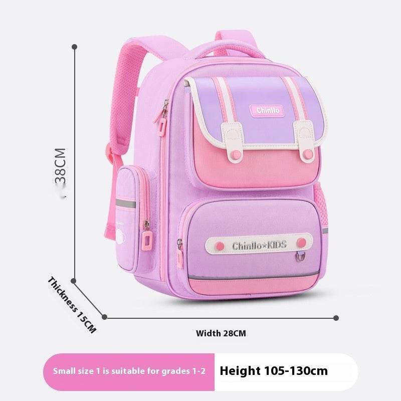 Primary School Schoolbag Grade Super Lightweight Large Capacity - Velora